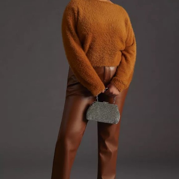 NWT Pilcro Cropped Eyelash Sweater - Size 1X - Picture 2 of 9